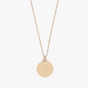 Kate Spade Mini Initial Pendant Necklace, B, NWT